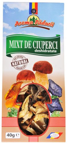 Aroma Padurii Mixt de ciuperci deshidratate Aroma Padurii Mixt de ciuperci deshidratate
